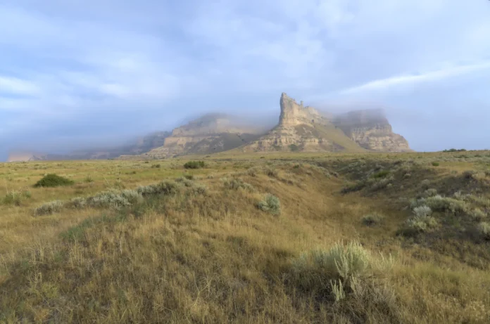 Scotts Bluff National Monument Copyright 2024 Hawk Buckman