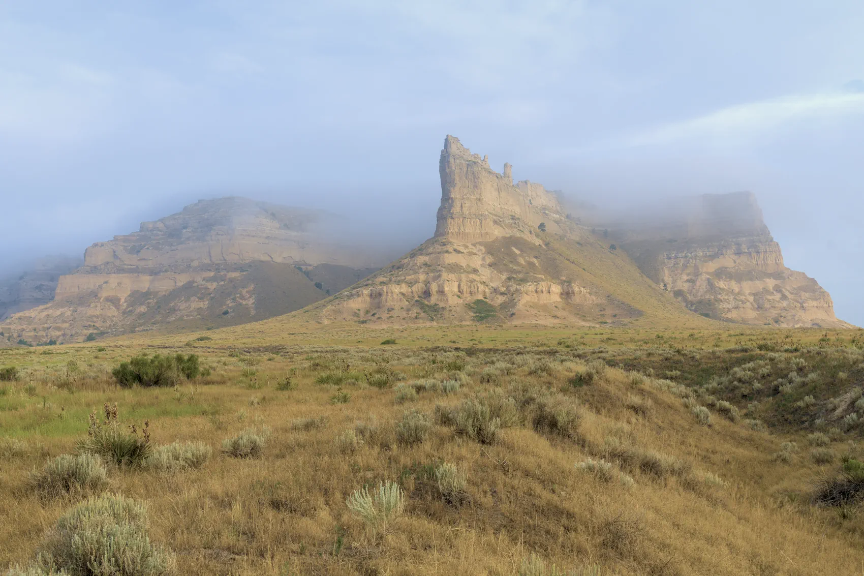 Scotts Bluff National Monument Copyright 2024 Hawk Buckman